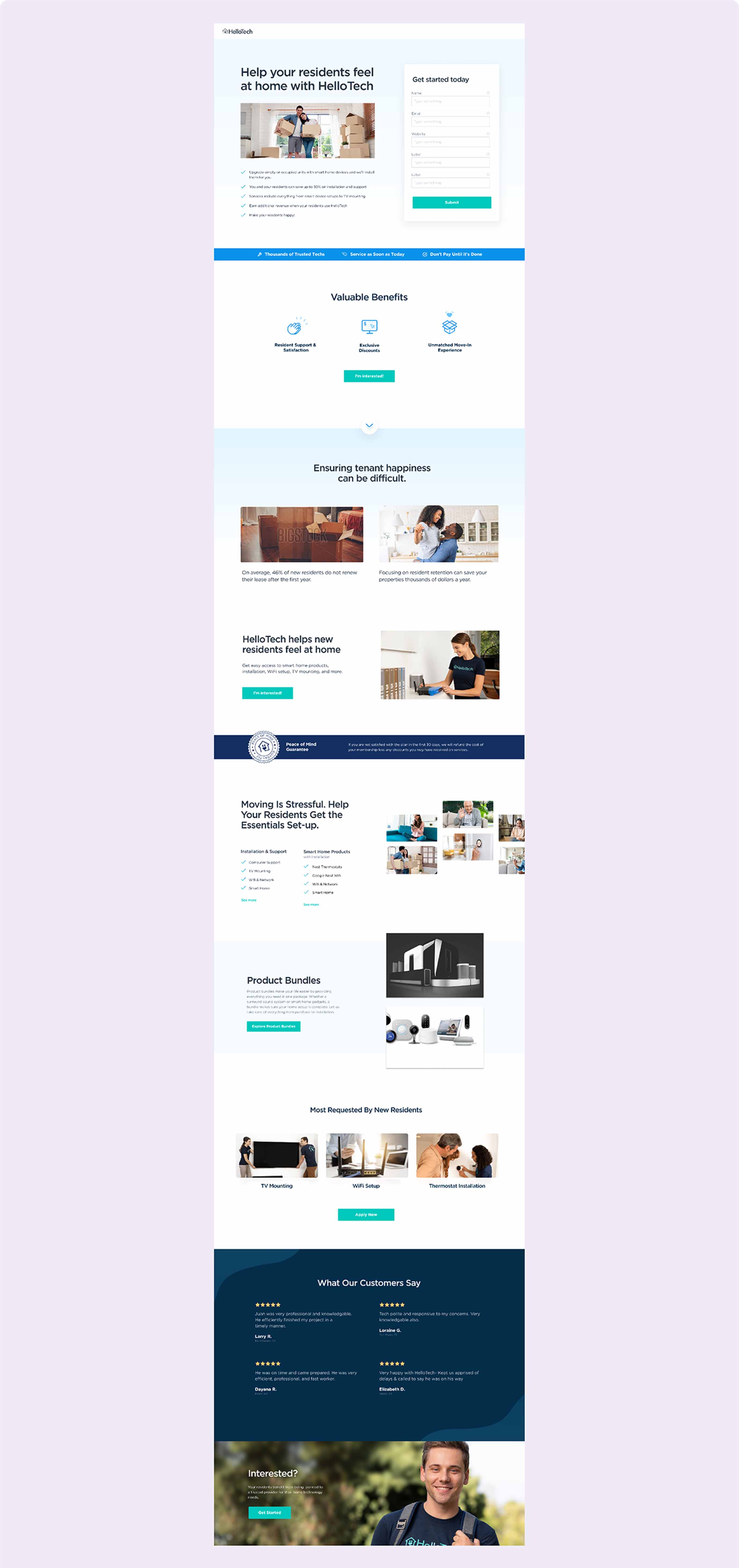 Landing Pages